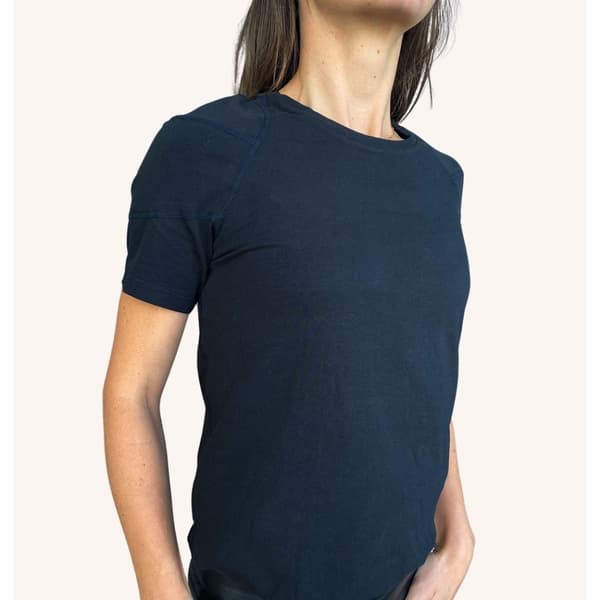 SWEDISH POSTURE Alignment T-Shirt Cotton L Women Black