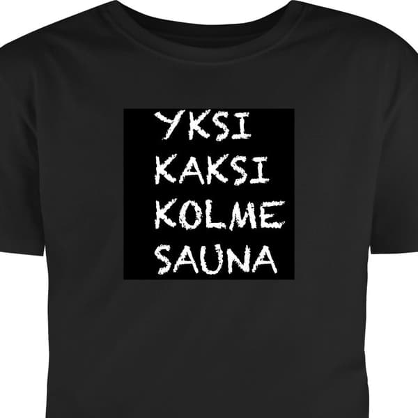 Vuxen-T-shirt | Bekväm T-shirt för Vuxna KAJ – Bara Bada Bastu