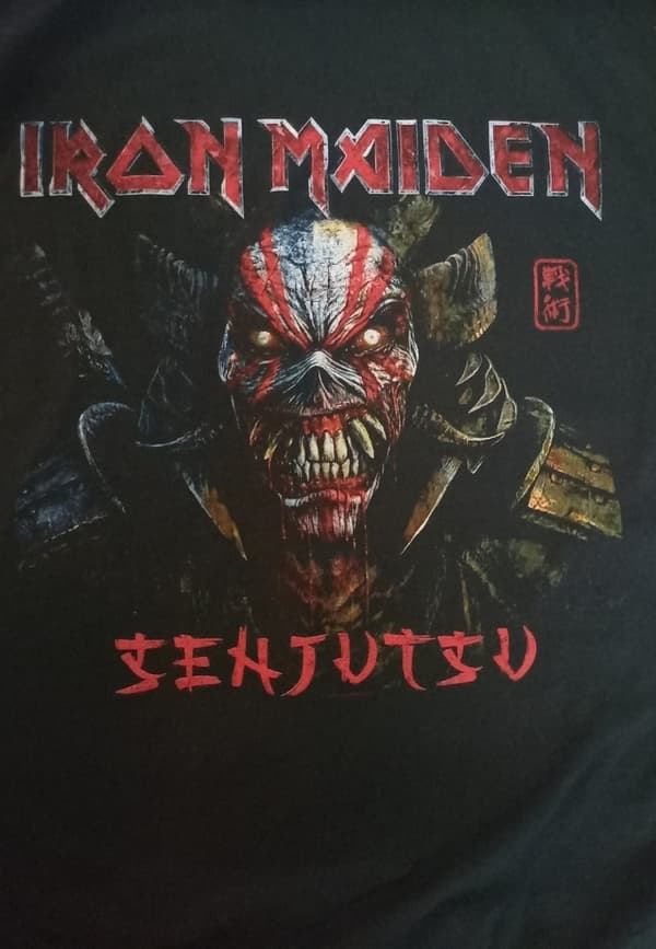 Iron Maiden Senjutsu Back  T-Shirt