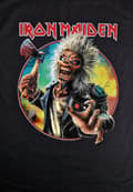 Miniatyrbillede 4 af 4: Iron Maiden Axe Eddie Red White Circle Back and Front  T-Shirt