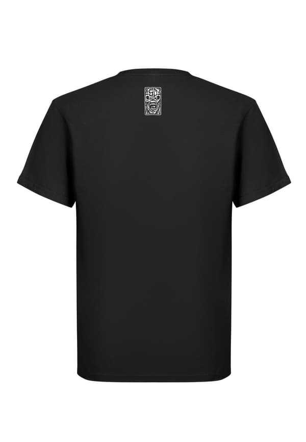 Iron Maiden Axe Eddie Exploding Circle Back and Front  T-Shirt