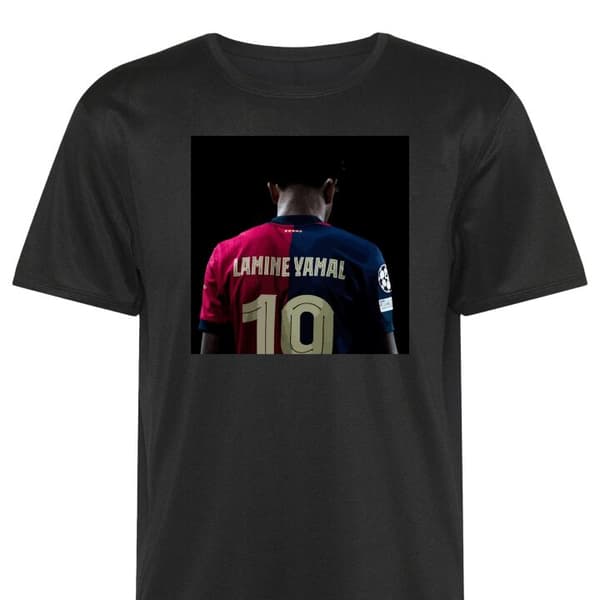 Sport-T-shirt för Vuxen | Bekväm Tränings-T-shirt Lamine Yamal