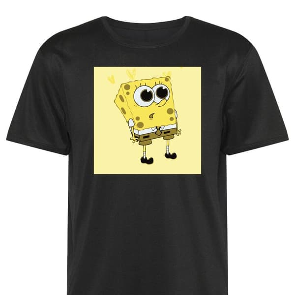 Sport T-shirt til Voksen | Behagelig Trænings T-shirt SvampBob
