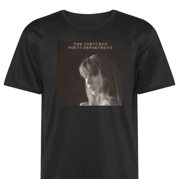 Sport-T-shirt för Vuxen | Bekväm Tränings-T-shirt Taylor Swift Svart Medium