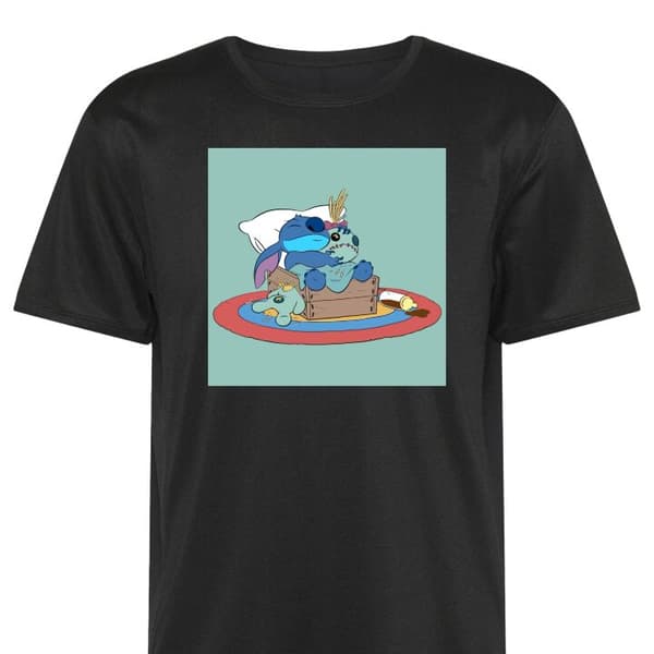 Sport T-shirt til Voksen | Behagelig Trænings T-shirt Stitch s