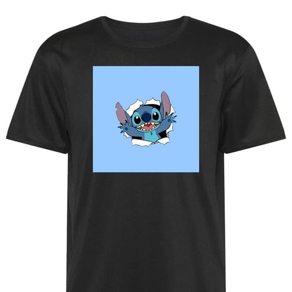 Sport-T-shirt för Vuxen | Bekväm Tränings-T-shirt Stitch heeej