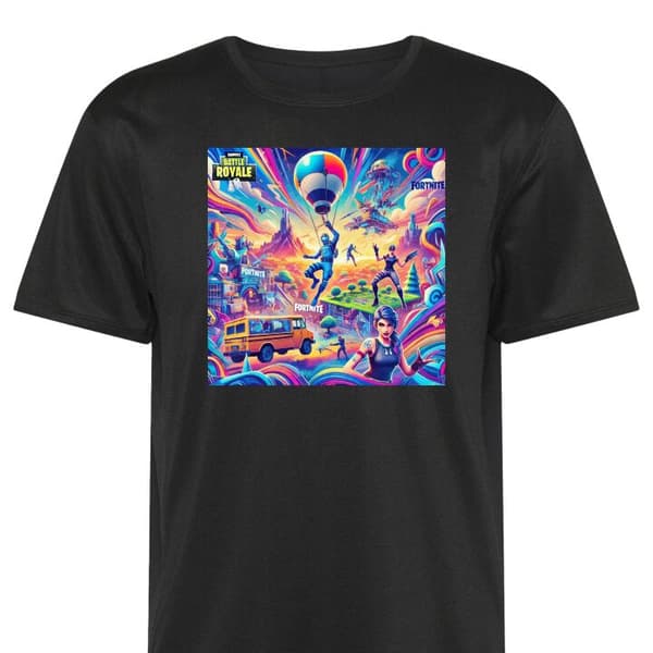 Sport T-shirt til Voksen | Behagelig Trænings T-shirt Fortnite