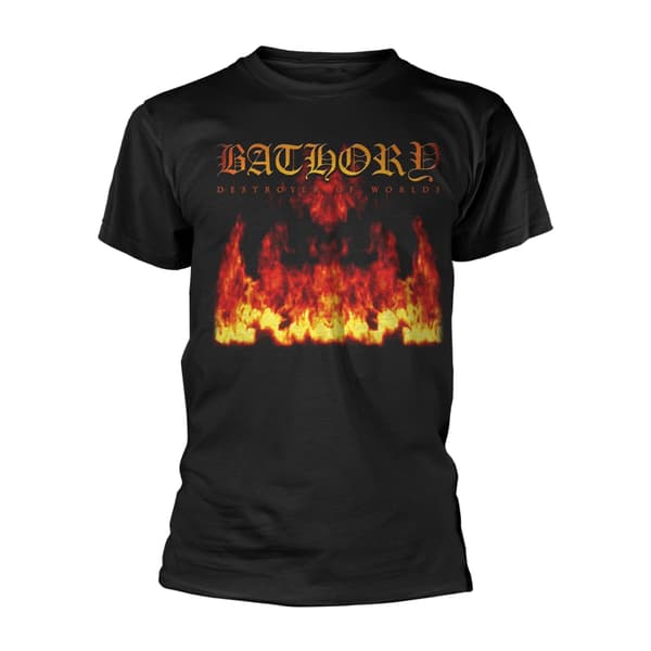 BATHORY - T-SHIRT, DESTROYER OF WORLDS L