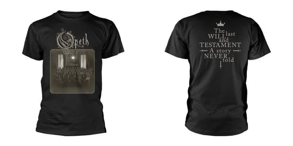 OPETH - T-SHIRT, THE LAST WILL AND TESTAMENT