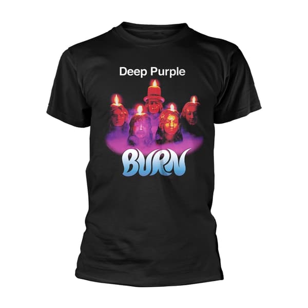 DEEP PURPLE - T-SHIRT, BURN XL