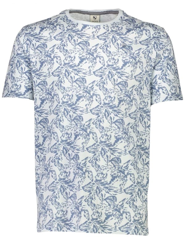 Jacks - T-shirt 3-400099 Bladmönstrad