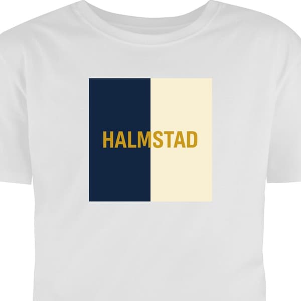 T-shirt för Barn | Klassisk Barn-T-shirt Halmstad – fotboll