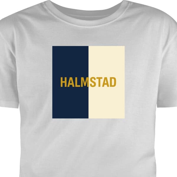 T-shirt för Barn | Klassisk Barn-T-shirt Halmstad – fotboll