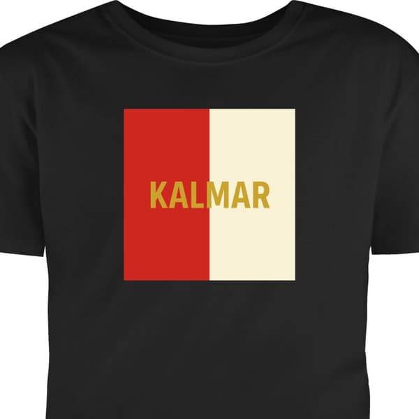 T-shirt för Barn | Klassisk Barn-T-shirt Kalmar – fotboll
