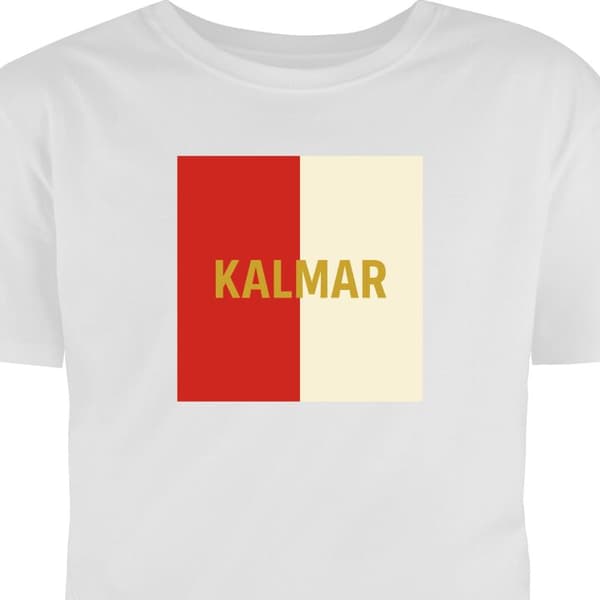 T-shirt för Barn | Klassisk Barn-T-shirt Kalmar – fotboll