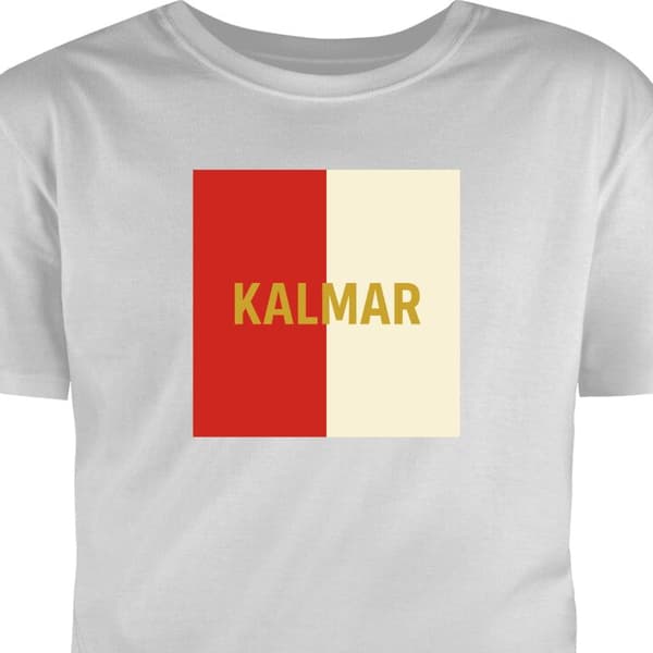 T-shirt för Barn | Klassisk Barn-T-shirt Kalmar – fotboll