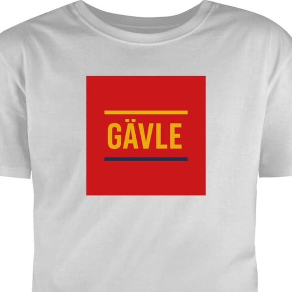 T-shirt för Barn | Klassisk Barn-T-shirt Gävle – Hockey