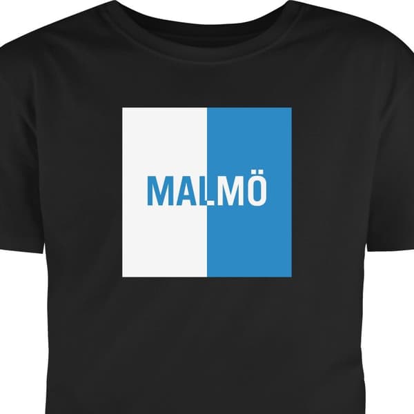 Aikuisten T-paita | Mukava T-paita Aikuisille Malmö – jalkapal