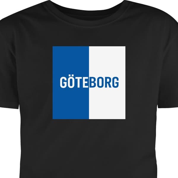 Voksen T-shirt | Behagelig T-shirt til Voksne Göteborg - fodbo