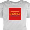 Miniatyrbillede 1 af 4: Voksen T-shirt | Behagelig T-shirt til Voksne Stockholm - Ishockey