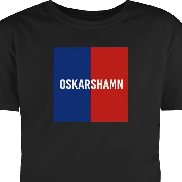 Vuxen-T-shirt | Bekväm T-shirt för Vuxna Oskarshamn – Hockey