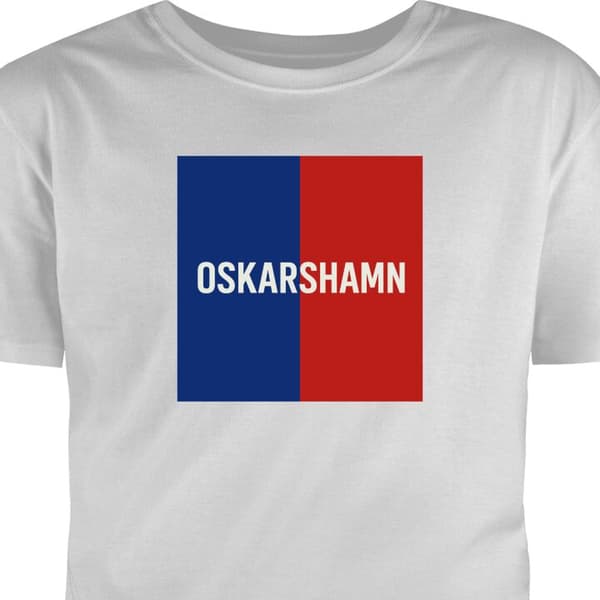 Vuxen-T-shirt | Bekväm T-shirt för Vuxna Oskarshamn – Hockey