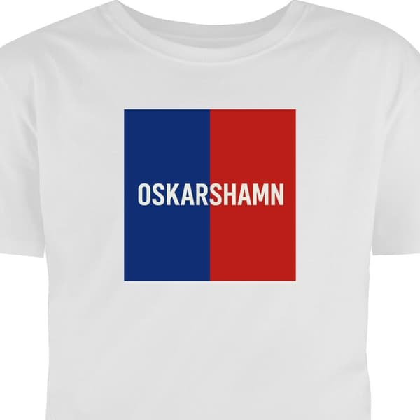 Vuxen-T-shirt | Bekväm T-shirt för Vuxna Oskarshamn – Hockey
