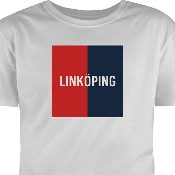 Voksen T-shirt | Behagelig T-shirt til Voksne Linköping – Isho