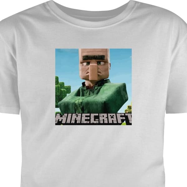 Vuxen-T-shirt | Bekväm T-shirt för Vuxna A Minecraft Movie