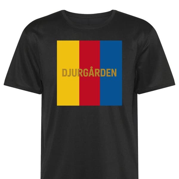 Sport-T-shirt för Vuxen | Bekväm Tränings-T-shirt Djurgården –