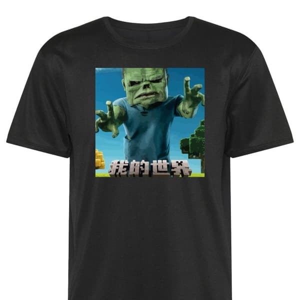 Sport-T-shirt för Vuxen | Bekväm Tränings-T-shirt A Minecraft