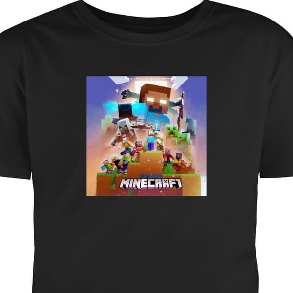 T-shirt för Barn | Klassisk Barn-T-shirt Minecraft