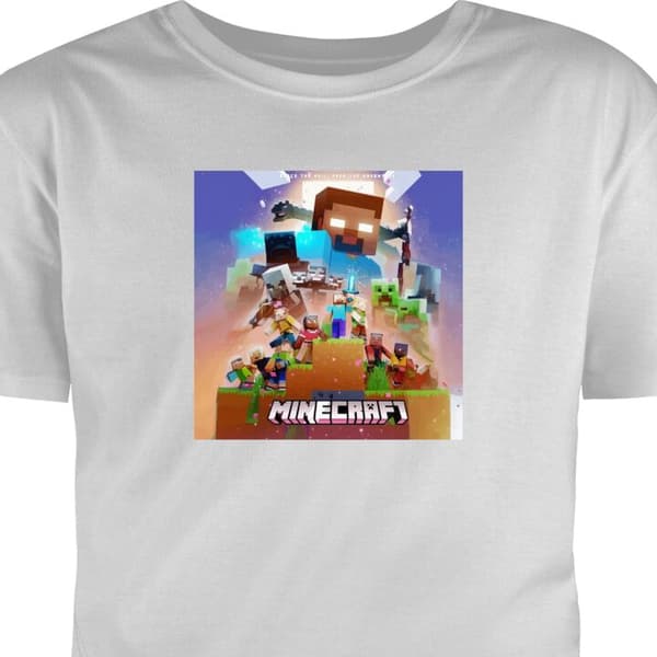 T-shirt för Barn | Klassisk Barn-T-shirt Minecraft