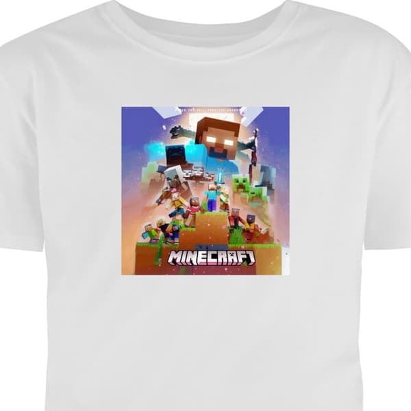 T-shirt för Barn | Klassisk Barn-T-shirt Minecraft