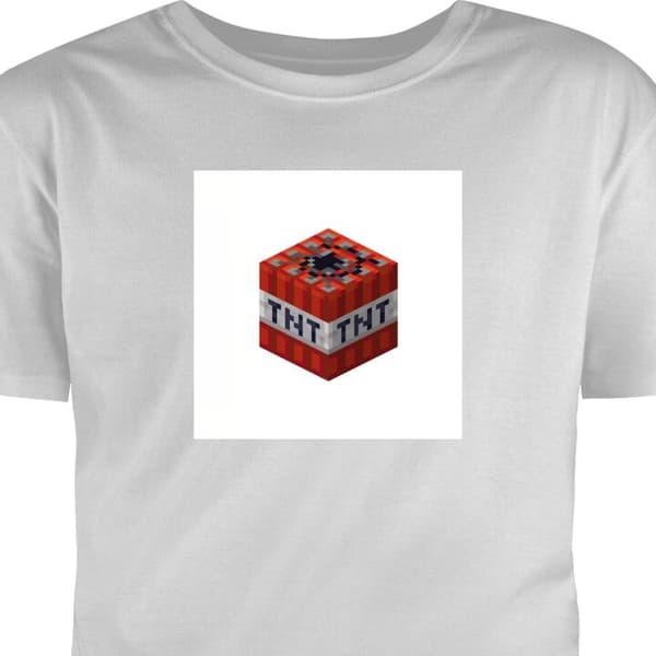 T-shirt för Barn | Klassisk Barn-T-shirt Minecraft TNT