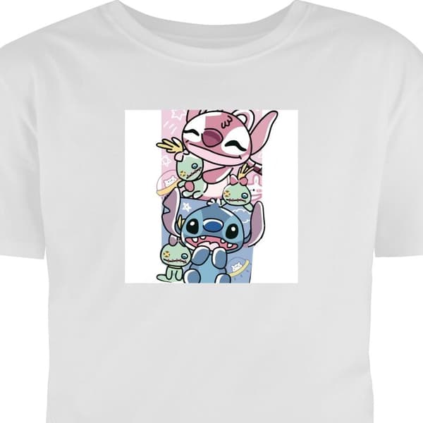 T-skjorte for Barn | Klassisk Barn-T-skjorte Stitch