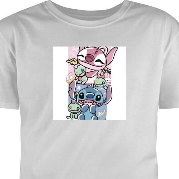 T-skjorte for Barn | Klassisk Barn-T-skjorte Stitch
