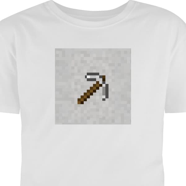 T-paita Lapsille | Klassinen Lasten T-paita Minecraft Työkalut