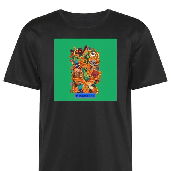 Sport-T-shirt för Vuxen | Bekväm Tränings-T-shirt Minecraft