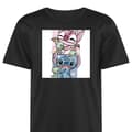 Miniatyrbild 2 av 2: Sport-T-shirt för Vuxen | Bekväm Tränings-T-shirt Stitch