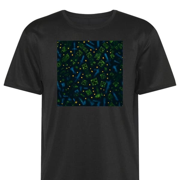 Sport-T-shirt för Vuxen | Bekväm Tränings-T-shirt Minecraft Du