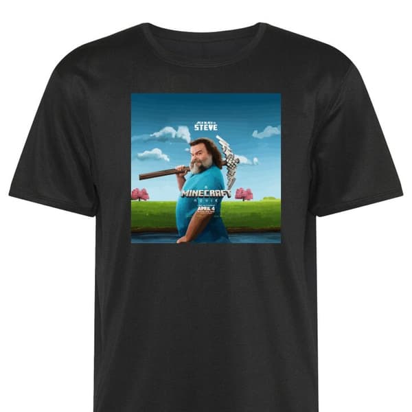 Sport-T-shirt för Vuxen | Bekväm Tränings-T-shirt A Minecraft Movie