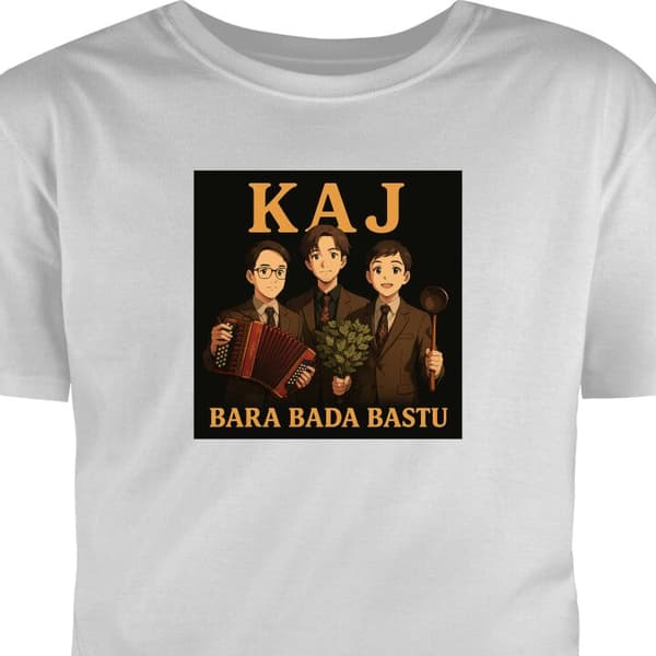 Voksen T-shirt | Behagelig T-shirt til Voksne KAJ Kun bad i sa