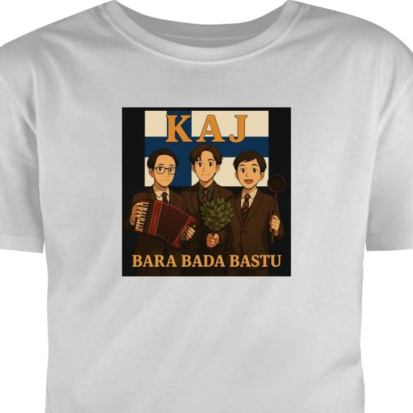 Voksen T-shirt | Behagelig T-shirt til Voksne Kun bade sauna K