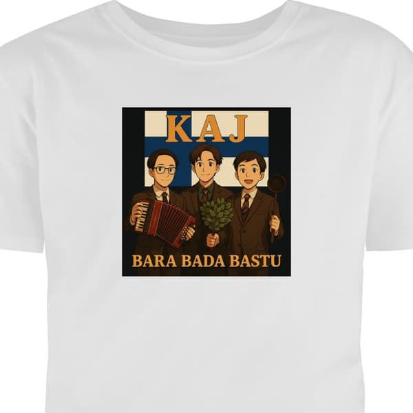 Voksen T-shirt | Behagelig T-shirt til Voksne Kun bade sauna K