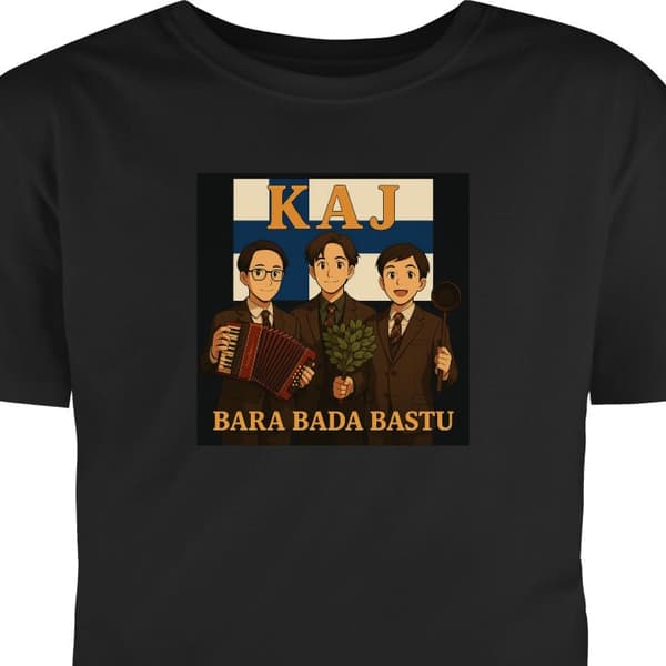 Voksen T-shirt | Behagelig T-shirt til Voksne Kun bade sauna K