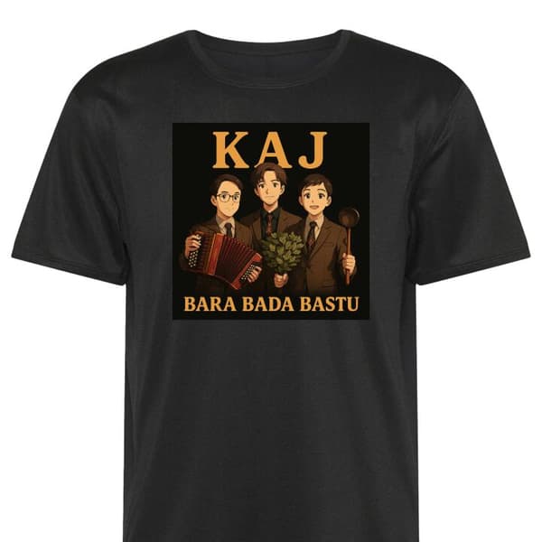 Sport-T-shirt för Vuxen | Bekväm Tränings-T-shirt KAJ Bara bad Svart Small
