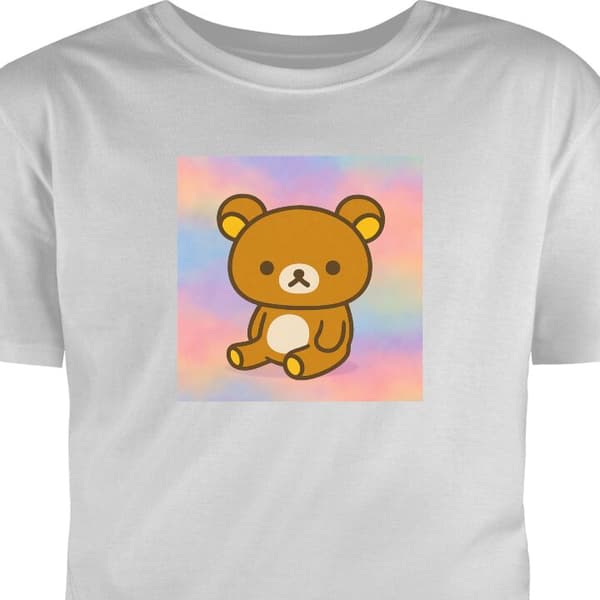 T-shirt för Barn | Klassisk Barn-T-shirt Kawaii Sanrio Rilakku