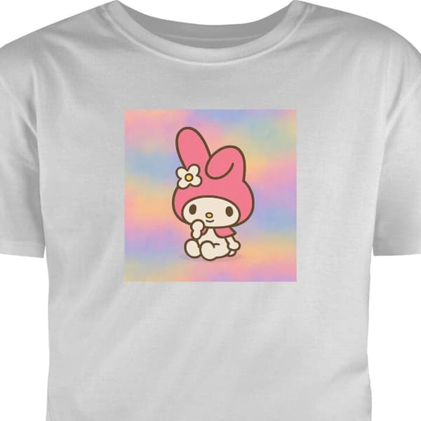Vuxen-T-shirt | Bekväm T-shirt för Vuxna Kawaii Sanrio My Melo
