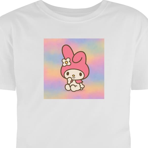 Vuxen-T-shirt | Bekväm T-shirt för Vuxna Kawaii Sanrio My Melo